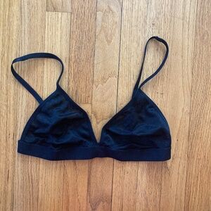 Gap Lace Triangle Bra, Black, Size Small